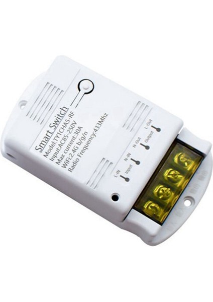 3x Taya Wıfı 30A Röle Modülü 85-250V Akıllı Anahtar Dıy 433MHZ Rf Denetleyici Uygulama Ses Röle Zamanlayıcı Uzaktan Tahmin (Yurt Dışından) fiyatları