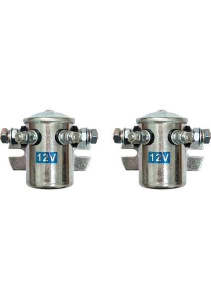 2x 200 Amp Ağır Hizmet Tipi Akım Performansı Çift Pil Izolatörü Rölesi Abd 12V (Yurt Dışından)