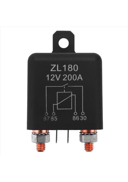 12V 200A Röle Araç Kamyonu Motor Otomobil Tekne Araba Başlangıç Ağır Derecesi Bölünmüş Şarj ZL180 2 Pin Footprint [3 Set] (Yurt Dışından) fiyatları