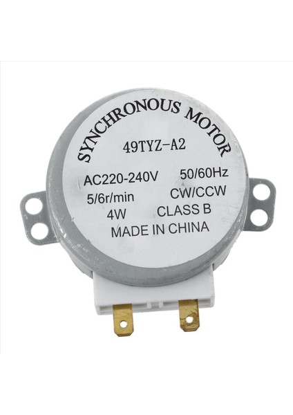 3x Ac 220-240V 50/60Hz 5/6rpm 4W Miniwave Fırını Için Senkron Motor (Yurt Dışından) modelleri