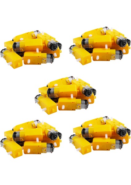 50 Parçalı Akıllı Araba Tt Motor Lansmanı Arduino Için Akıllı Araba Gear Motoru (Yurt Dışından)