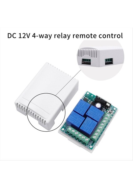 4 Kanallı 433MHZ Garaj Uzaktan Kumanda Kablosuz Uzaktan Kumanda Anahtarı (Yurt Dışından) fırsatları