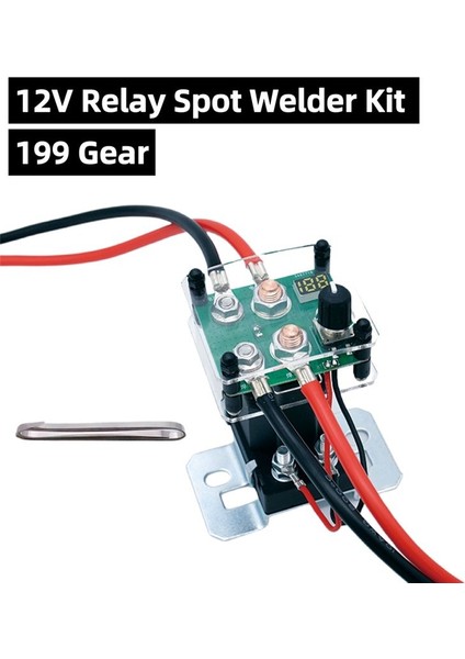 199 Dişli 12V Röle Spot Kaynakçı Kiti Ayarlanabilir Mini Nokta Kaynak Makinesi Kaynakçı Araçları 0 15MM Dıy 18650 Pil Takımı A (Yurt Dışından) modelleri