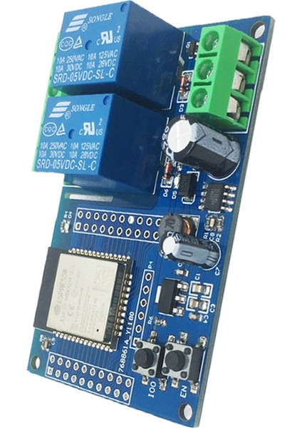 Çift Kanallı Wifi Röle Modülü ESP32 Wood Geliştirme Kurulu Ikincil Gelişim DC5-60V Güç Kaynağı (Yurt Dışından) fiyatları