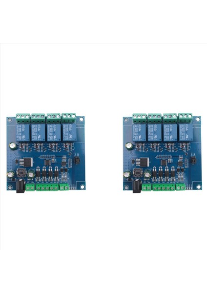 2x Modbus Rtu 4 Ch Röle Modülü Giriş 485 Ttl Uart Iletişim 4 Kanal Giriş 7-24V Röle Modülü (Yurt Dışından)