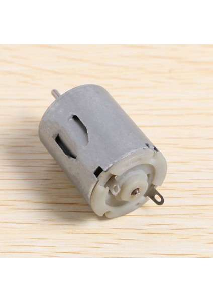 10X 8000RPM 9V 68MMA Tork Manyetik Silindirik Mini Dc Motor Gümüşü (Yurt Dışından) fiyatları