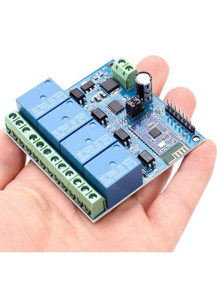 2x 12V 4ch Uzaktan Kumanda Anahtarı Bluetooth Röle Modülü Android Mobil Motor LED Işık Dıy Kit (Yurt Dışından) indirimleri