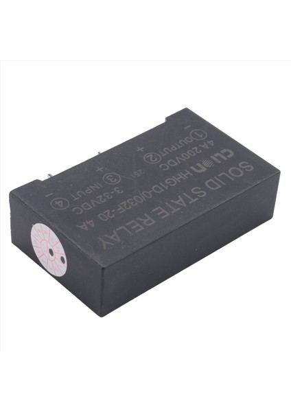 2x Giriş 3-32V Dc Çıkışı 4A 200V Dc 4 Pin Pcb Katı Hal Rölesi HHG1D-0/032F-20 (Yurt Dışından) modelleri