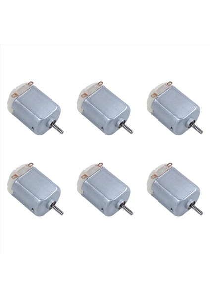6x Dc 1 5V - 3V Mini Elektrik Motoru 18000 Rpm Diy Oyuncak Hobisi (Yurt Dışından)