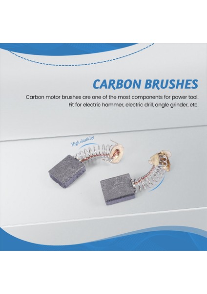 5 Paket Pcs 16MM x 13MM x 6mm Motor Karbon Fırçaları Güç Aleti Için (Yurt Dışından) fırsatları