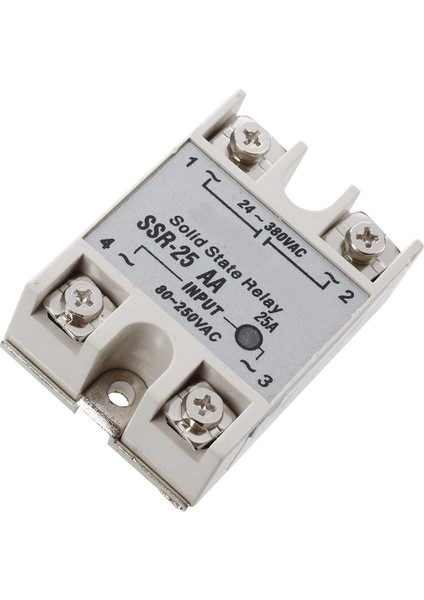 SSR-25AA 80-250V 25A Makine Kontrolü Ac Katı Modül Durum Röleleri (Yurt Dışından)