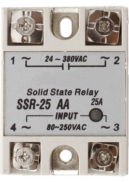 SSR-25AA 80-250V 25A Makine Kontrolü Ac Katı Modül Durum Röleleri (Yurt Dışından) fiyatları
