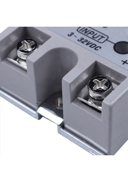 8x Tek Faz Katı Hal Rölesi Dc-Dc SSR-40DD 40A DC3-32V DC5-60V Beyaz+Gümüş (Yurt Dışından)