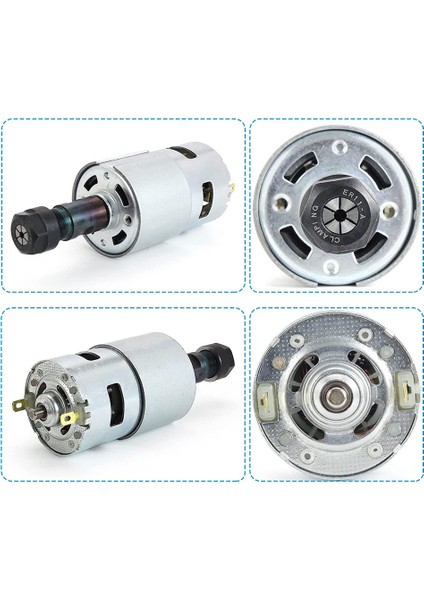 Dc Motor Cnc 775 Mil Motor 100W 12-24VDC 20000RMP + Dıy Mını Cnc 3018 3018 Pro 3018PRO-MAX 3018PRO-N (Yurt Dışından) modelleri