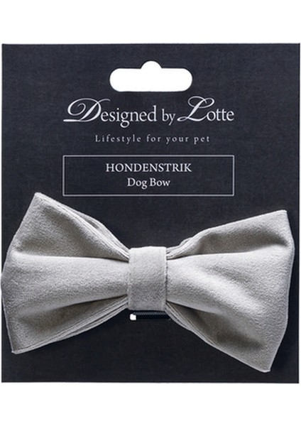 Yzlal Beeztees Dbl Köpek Papyonu, Kadife, Gri, 12CM modelleri