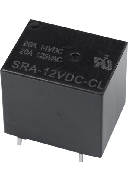 Songle 100 Pcs Rölesi 5 Pin Spdt SRA-12VDC-CL Dc 12V Boıl 20A Universal Pcb Yeni Siyah (Yurt Dışından) fiyatları