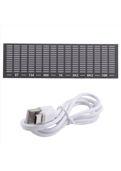 LED Ses Kontrollü Müzik Spektrumu Ekran Pikap Ortam Işığı Atmosferik Ritim Işığı (Yurt Dışından)