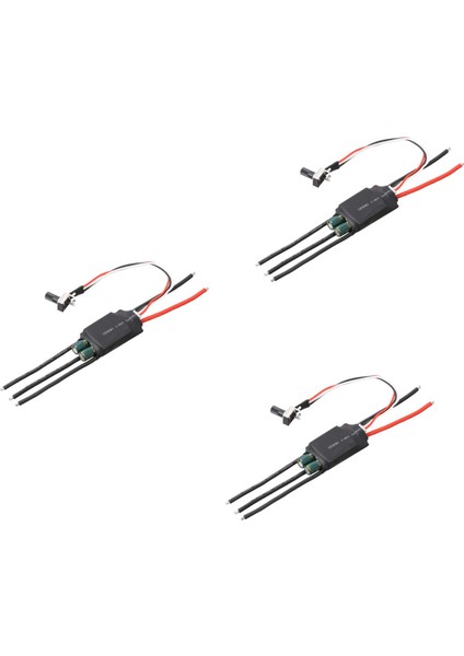 3x Dc 7-24V 200W Bldc 3 Faz Fırçasız Motorlu Sürücü Hallless Dc Motor Tahta Kart Hız Denetleyici Regülatörü (Yurt Dışından)