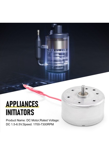 1700-7300RPM 1 5-6 5V Tork Silindir Elektrikli Mini Dc Motor (Yurt Dışından) fırsatları