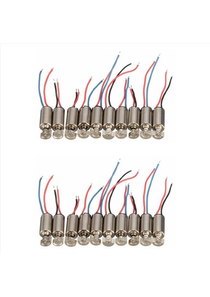 20PCS Mini Cep Telefonu Kırmız Titreşim Motor 4X8MM Dc 1 5-3V Rc Oyuncaklar (Yurt Dışından)