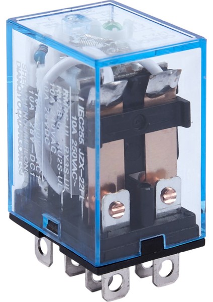 10X 12V Dc Güç Rölesi Dpdt LY2NJ HH62P-L JQX-13F 10A PTF08A Soket Tabanı (Yurt Dışından) indirimleri