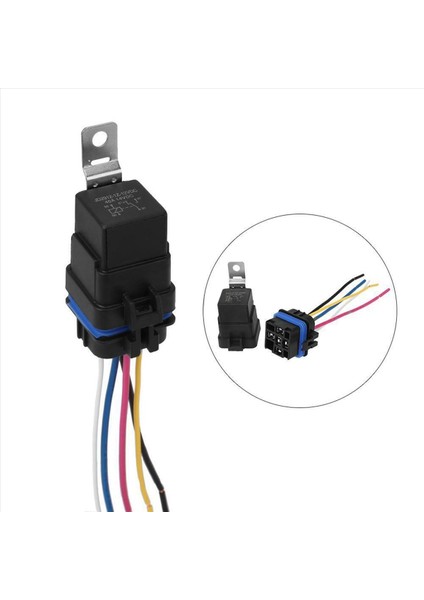 3x Su Geçirmez Entegre Otomobil Rölesi DC/12V 40A Otomatik Röle ve Soket 5 Pin (Yurt Dışından) fiyatları