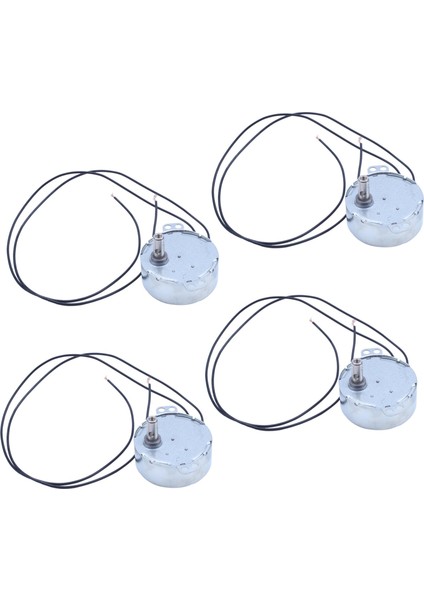 4x Ac 220/240V 30RPM 4W Ccw/cw Iki Yollu Kontrollü Senkron Motor (Yurt Dışından)