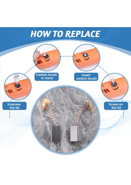 10 Çift 6 5 x 7 5 x 13MM Elektrikli Altı Karbon Fırçaları Hitachi Için 999021 (Yurt Dışından) indirimleri