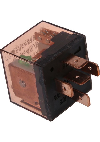 2x Dc 24V 80A 1no 1nc Spdt 5 Pıne Yeşil Gösterge Işık Otomotiv Kamyon Araba Rölesi (Yurt Dışından) fırsatları