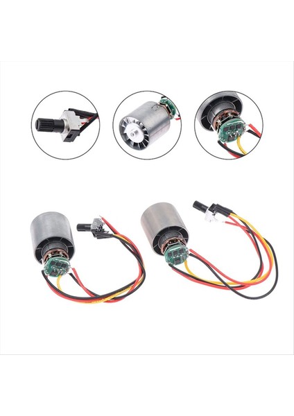 Mini Fırçasız Motor Dc 7-24V 100000RPM Hızlı Cnc Alüminyum Alaşım Çarkı Kanallı Fan Adımsız Hız Regülasyonu (Yurt Dışından) fiyatları