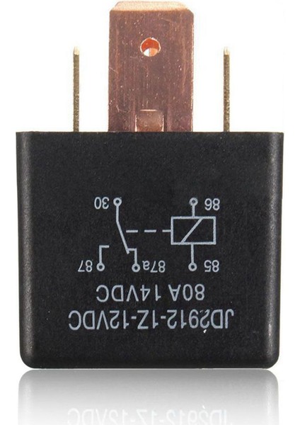 2x 80A Dc 12V 5 Pin Dıy Güç Rölesi Otomobil Kamyonu Aracı (Yurt Dışından) fiyatları