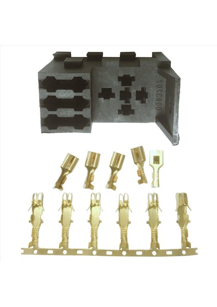 Araba Rv Yat Yarışı ve 3 Sigorta Tabanı Kiti - 4 5 Pin ve Flaşör Röleleri Ato Sigortalı Tutucu Soket Kutusu (Yurt Dışından) modelleri