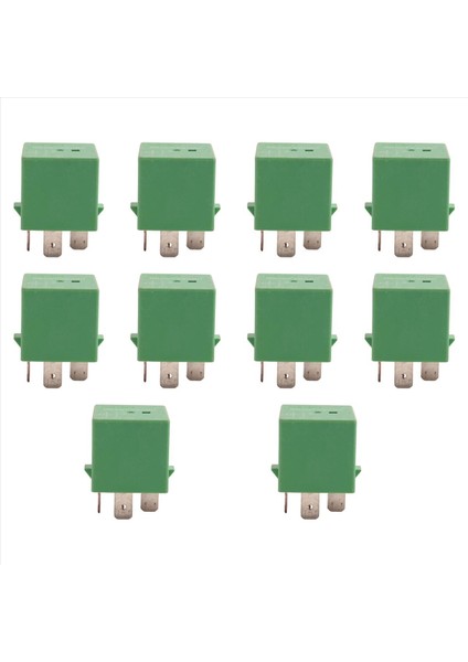 10X 12V 35A 5 Pıns Soğutu Radyatör Fan Röle Yeşil Peugeot 206 207 306 307 406 407 807 (Yurt Dışından)