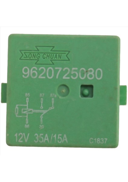 10X 12V 35A 5 Pıns Soğutu Radyatör Fan Röle Yeşil Peugeot 206 207 306 307 406 407 807 (Yurt Dışından) indirimleri