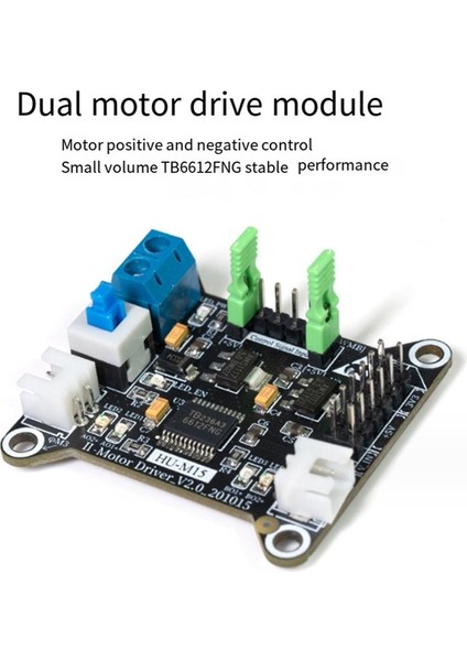 TB6612 Çift Kanallı Dc Motor Sürücü Modülü Motor Pozitif ve Negatif Sürücü Kontrolü Akıllı Araba Dıy Aksesuarları (Yurt Dışından) fiyatları