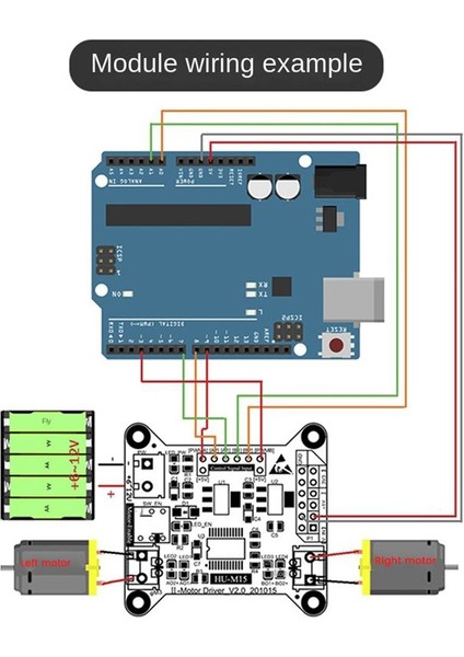 TB6612 Çift Kanallı Dc Motor Sürücü Modülü Motor Pozitif ve Negatif Sürücü Kontrolü Akıllı Araba Dıy Aksesuarları (Yurt Dışından) indirimleri