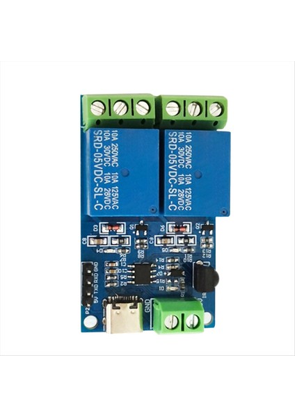 Kızılötesi Uzaktan Kumanda Kablosuz Kendi Kendine Kolları Kilitli Dokunma Çarpışan Çok Fonksiyonlu Taşınabilir Çift Röle Modülü (Yurt Dışından) fiyatları