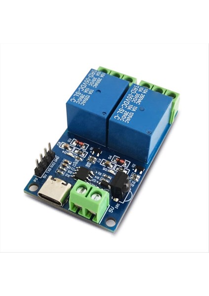 Kızılötesi Uzaktan Kumanda Kablosuz Kendi Kendine Kolları Kilitli Dokunma Çarpışan Çok Fonksiyonlu Taşınabilir Çift Röle Modülü (Yurt Dışından) fırsatları