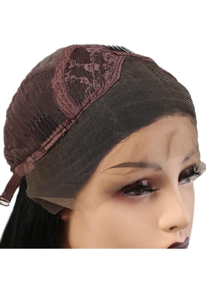 Fiber Sentetik Bob Kısa Tül Peruk / Siyah modelleri