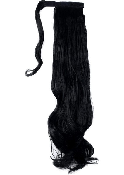 Bağlamalı Dalgalı At Kuyruğu / Siyah modelleri