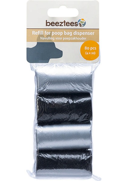 Yzlal Beeztees Köpek Dışkı Toplama Poşeti, Siyah Gri, 4X20ADET modelleri