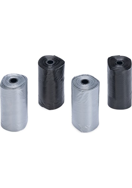 Yzlal Beeztees Köpek Dışkı Toplama Poşeti, Siyah Gri, 4X20ADET fırsatları