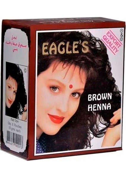 Eagle's Orijinal Hint Kınası Saç Boyası Kahverengi - Brown Henna fiyatları