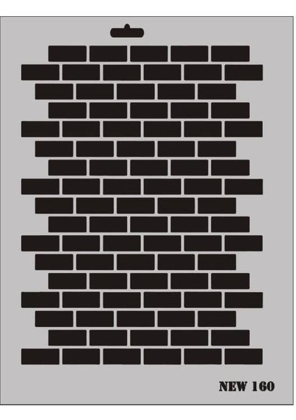 Rich New Seri N-160 Stencil 35X25 cm