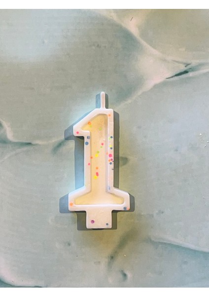 1 Yaş Bebek Pasta Mumu Doğumgünü Pasta Mumu modelleri