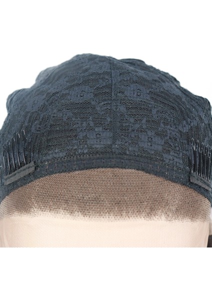 Siyah Yoğun Dalga Afro Dalga Tül Peruk indirimleri