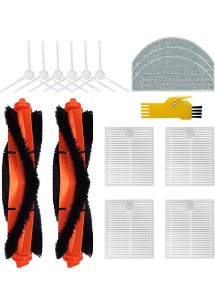 Xiaomi Robot Süpürge E12 ve E10 Robot Süpürge Yedek Parçalarıyla Uyumlu Aksesuarlar (Yurt Dışından)