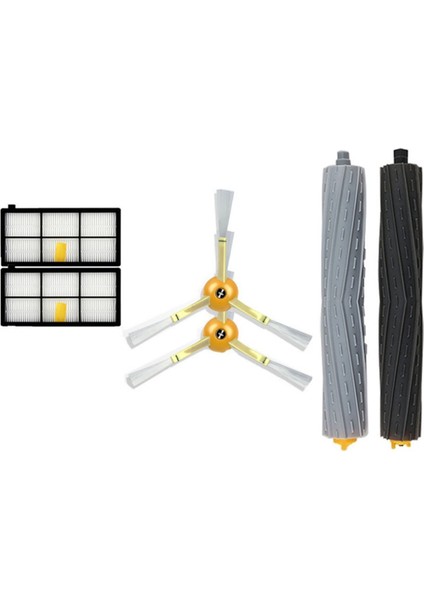Ana Fırça Hepa Filtreleri Yan Fırçalar Irobot Roomba 976 960 980 870 880 900 Serisi Robotlu Süpürge Parçaları (Yurt Dışından) modelleri