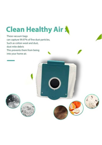 Samsung VCA-ADB90/XAA Robot Süpürge Yedek Toz Toplama Torbası Için 4 Adet Toz Torbası (Yurt Dışından) fiyatları