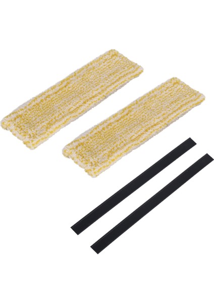 Karcher Wv2 Wv5 Pencere Süpürgesi Paspas Bezi Yedek Parçaları Temiz Bezler Kauçuk Şerit Silme Cam Temizleyici Sarı (Yurt Dışından)